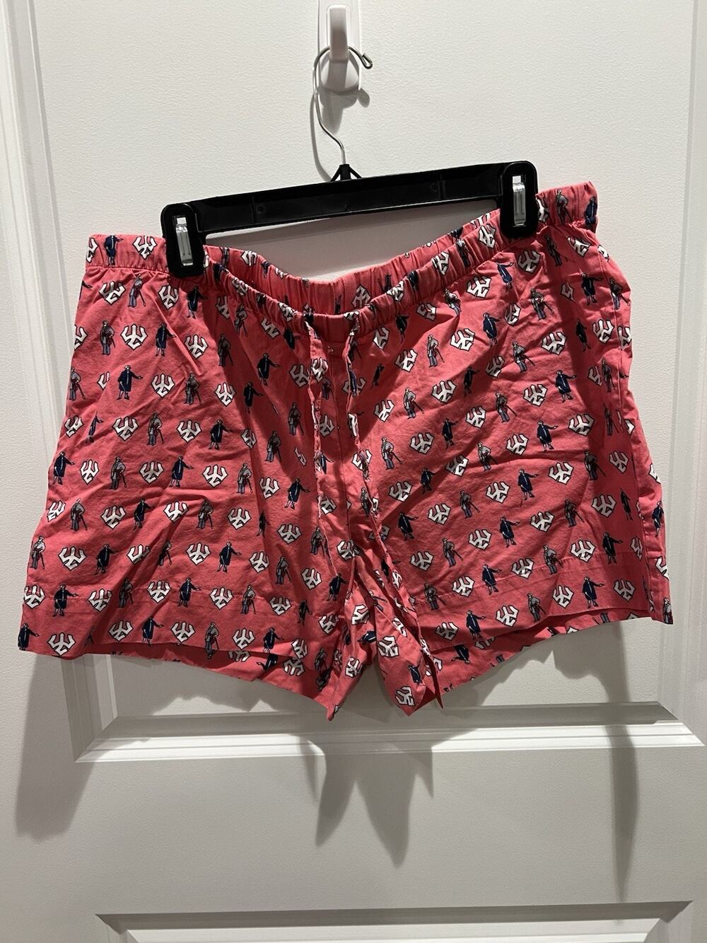 Vineyard Vines Sleep Lounge Shorts Women Large Cotton Washington Stonewall Print
